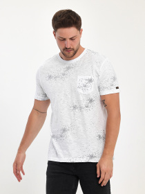 Футболки и поло Trend Collection модель TC10987WhiteFTBLK Фото