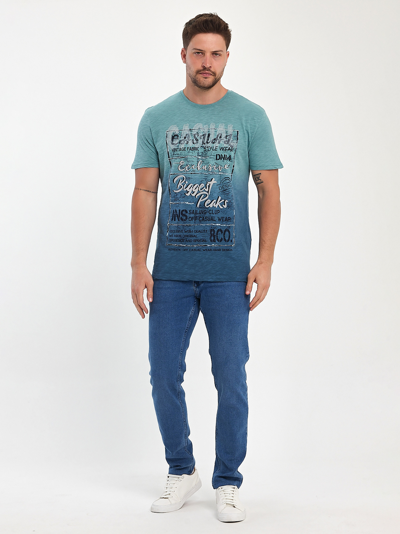 Футболки и поло Trend Collection модель TC10985GreenFTBLK Фото