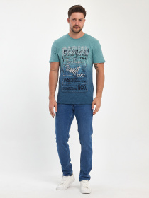 Футболки и поло Trend Collection модель TC10985GreenFTBLK Фото