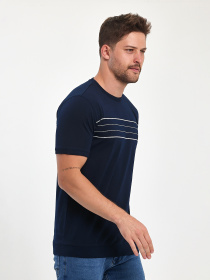 Футболки и поло Trend Collection модель TC10715BlueFTBLK Фото