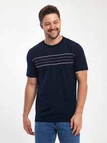 Футболки и поло Trend Collection модель TC10715BlueFTBLK Фото