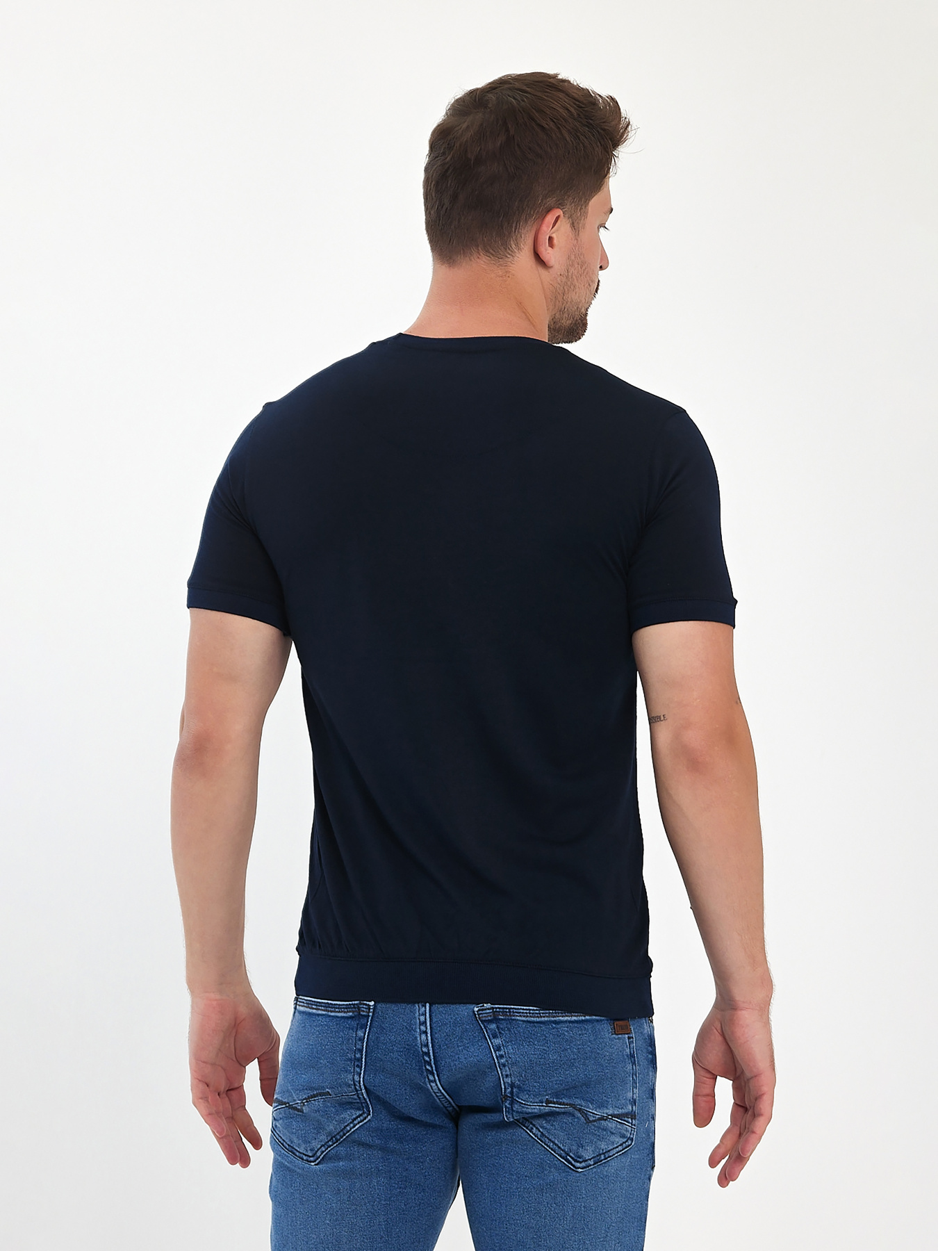 Футболки и поло Trend Collection модель TC10711BlueFTBLK Фото