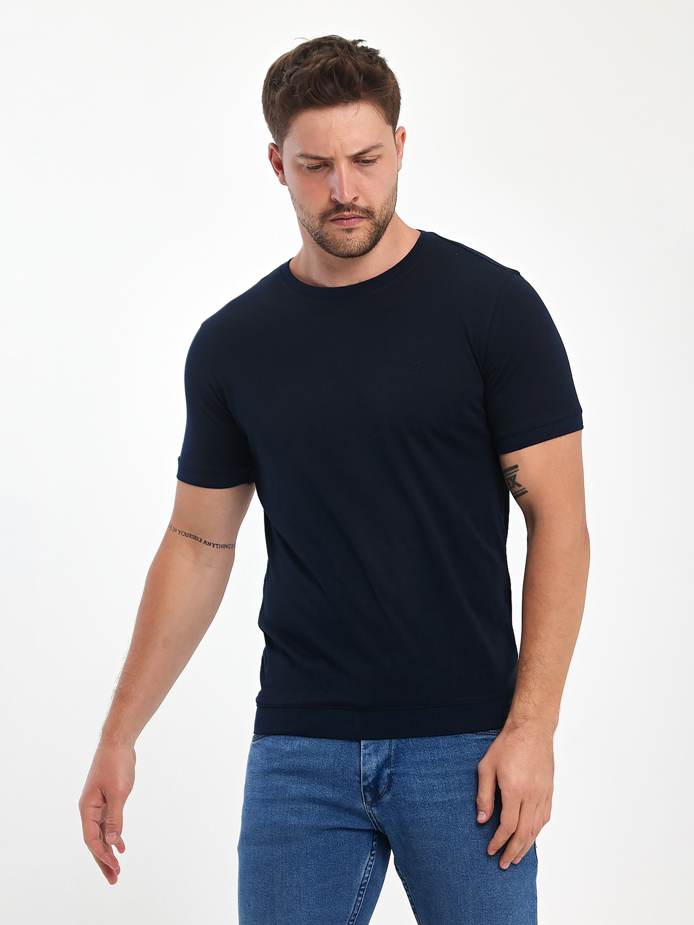 Футболки и поло Trend Collection модель TC10711BlueFTBLK Фото