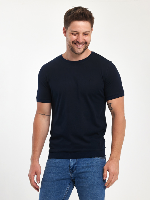 Футболки и поло Trend Collection модель TC10711BlueFTBLK Фото