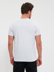 Футболки і поло Trend Collection модель TC10642WhiteFTBLK Фото