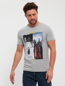 Футболки і поло Trend Collection модель TC10641GreyFTBLK Фото