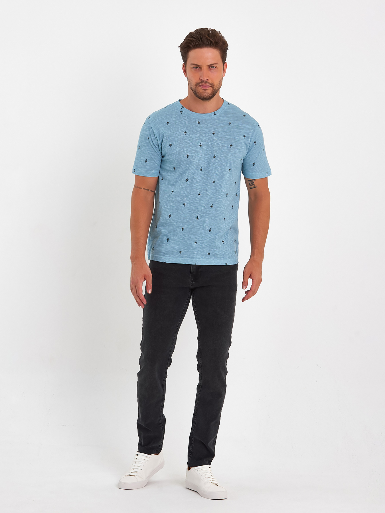 Футболки и поло Trend Collection модель TC9161TurquoiseFTBLK Фото