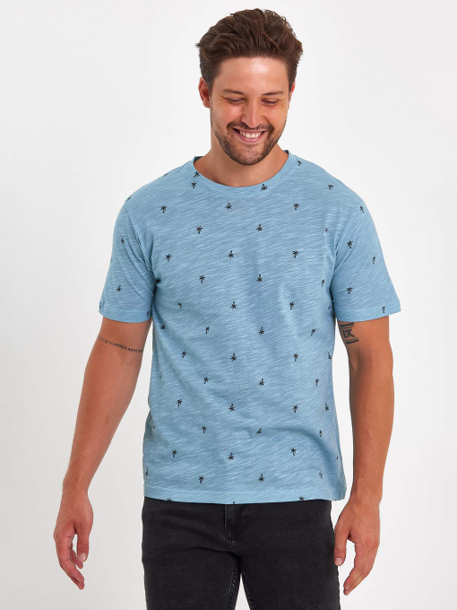 Футболки и поло Trend Collection модель TC9161TurquoiseFTBLK Фото
