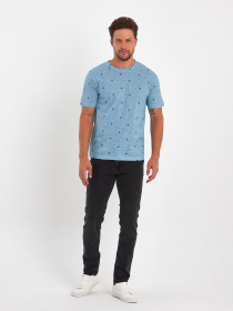 Футболки и поло Trend Collection модель TC9161TurquoiseFTBLK Фото