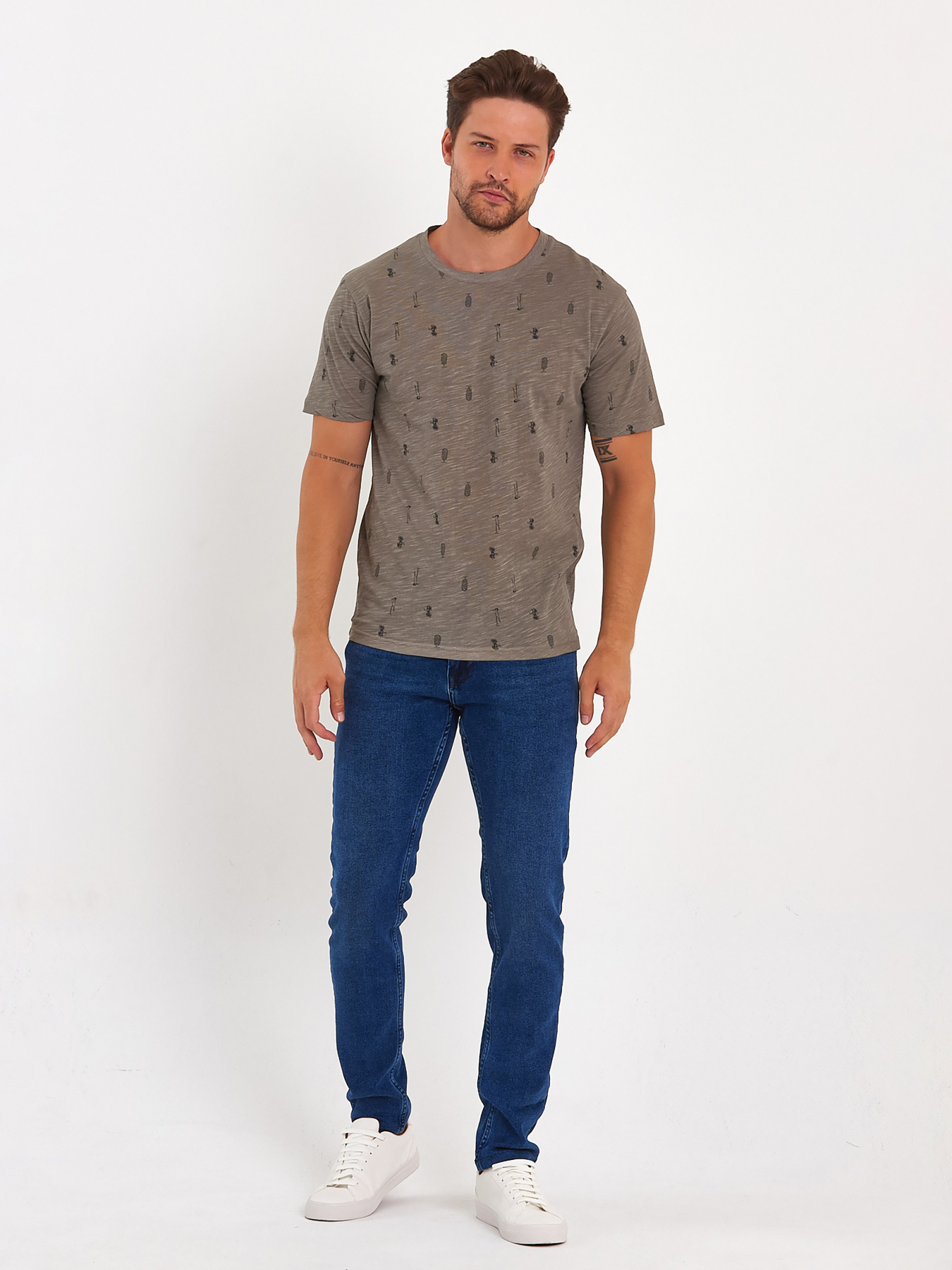 Футболки и поло Trend Collection модель TC9160GreyFTBLK Фото