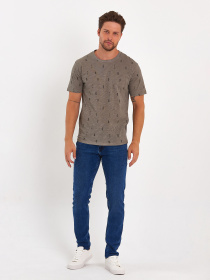 Футболки и поло Trend Collection модель TC9160GreyFTBLK Фото