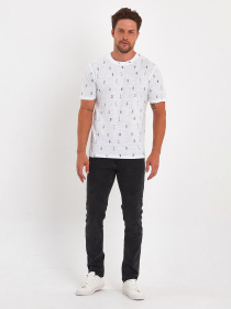 Футболки и поло Trend Collection модель TC9159WhiteFTBLK Фото