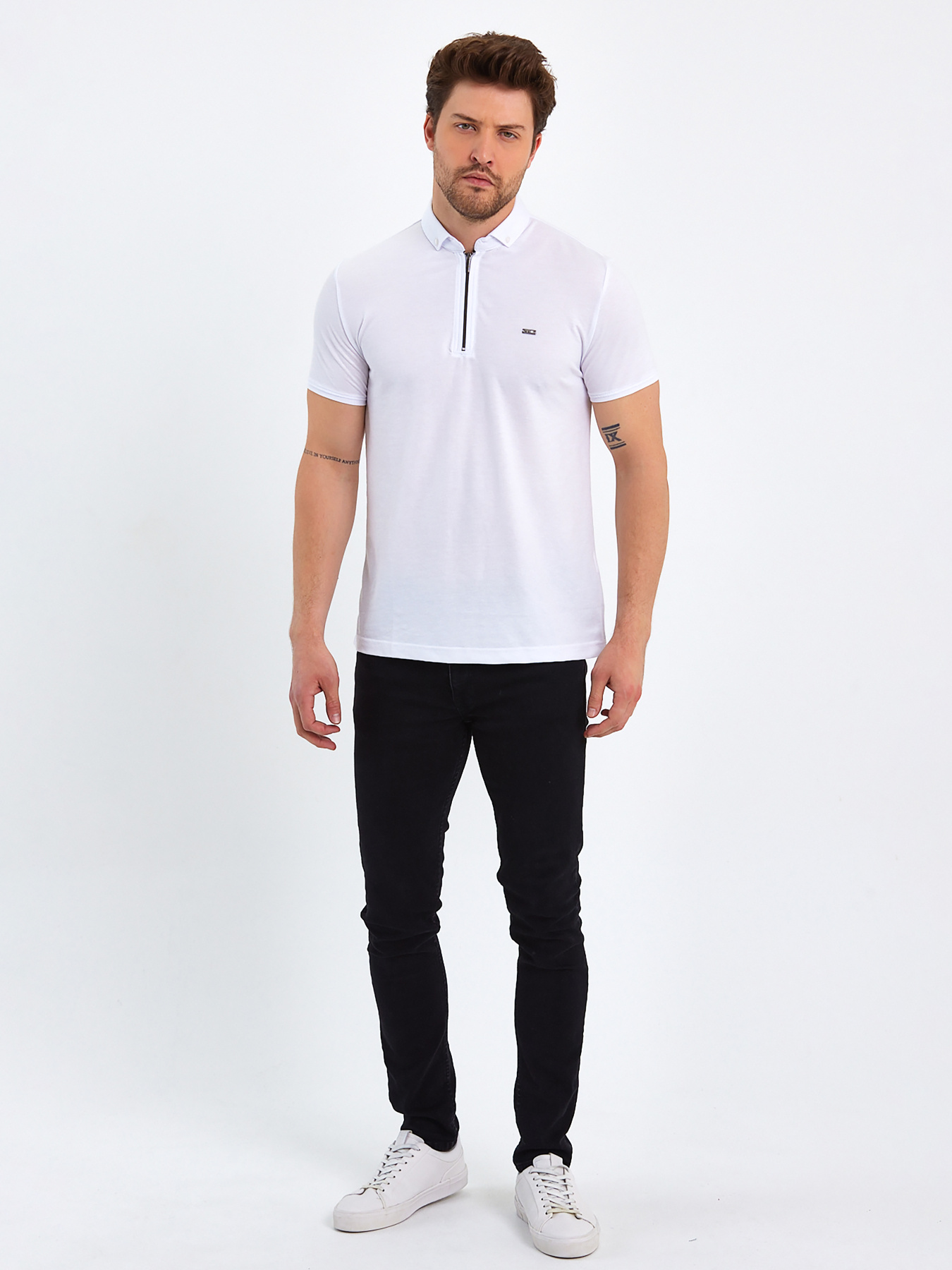 Футболки и поло Trend Collection модель TC9100WhiteFTBLK Фото