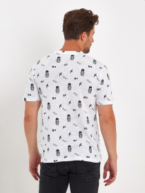 Футболки и поло Trend Collection модель TC9066WhiteFTBLK Фото