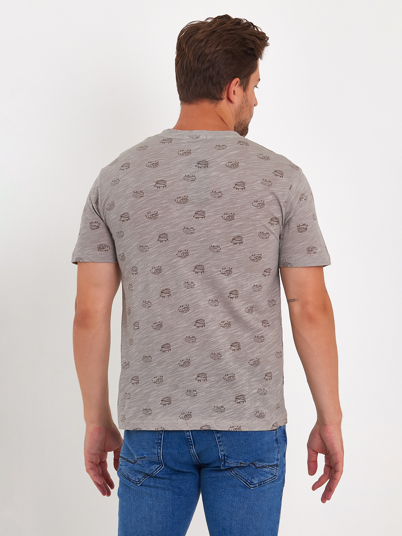 Футболки и поло Trend Collection модель TC9062GreyFTBLK Фото