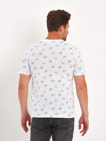 Футболки и поло Trend Collection модель TC9061WhiteFTBLK Фото