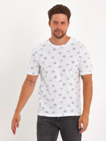 Футболки и поло Trend Collection модель TC9061WhiteFTBLK Фото
