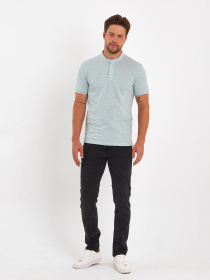 Футболки и поло Trend Collection модель TC9049MintFTBLK Фото