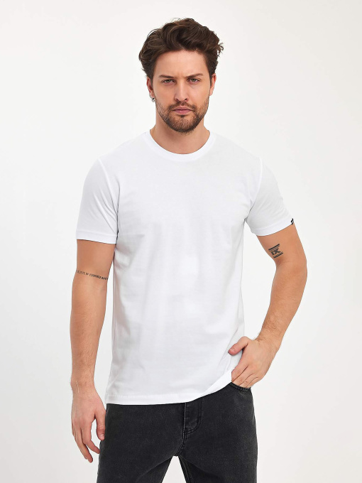 Футболки і поло Trend Collection модель TC8990WhiteFTBLK Фото