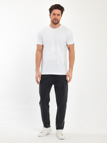 Футболки и поло Trend Collection модель TC8990WhiteFTBLK Фото