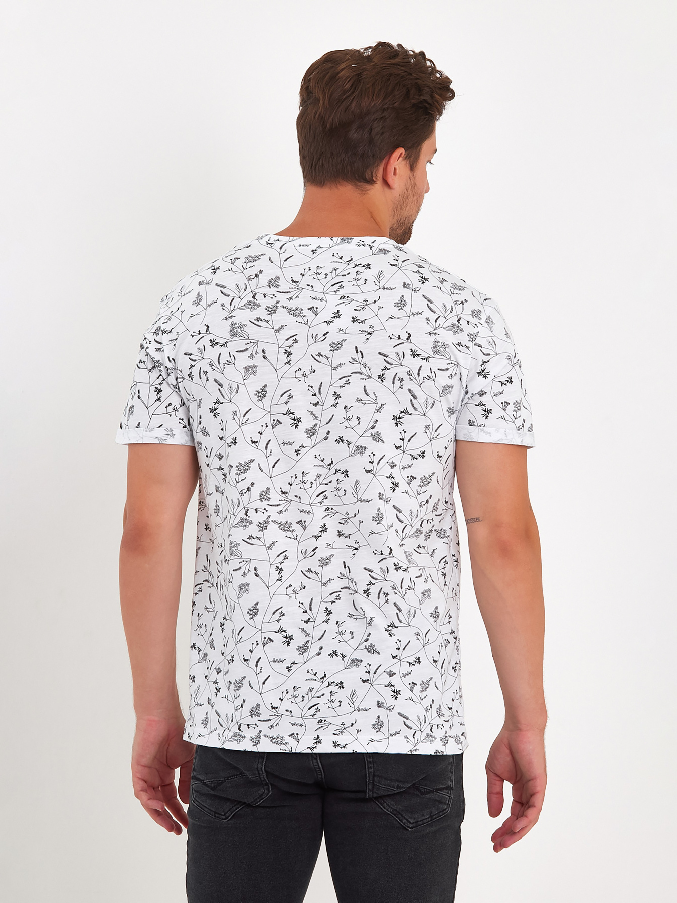 Футболки и поло Trend Collection модель TC8900WhiteFTBLK Фото