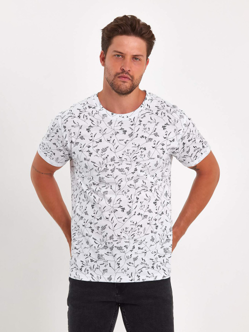 Футболки и поло Trend Collection модель TC8900WhiteFTBLK Фото