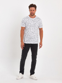 Футболки и поло Trend Collection модель TC8900WhiteFTBLK Фото