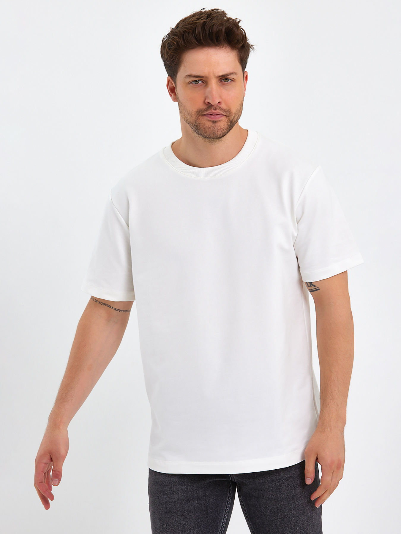 Футболки и поло Trend Collection модель TC8818WhiteFTBLK Фото