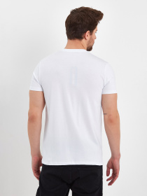 Футболки и поло Trend Collection модель TC8344WhiteFTBLK Фото