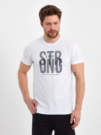 Футболки и поло Trend Collection модель TC8344WhiteFTBLK Фото