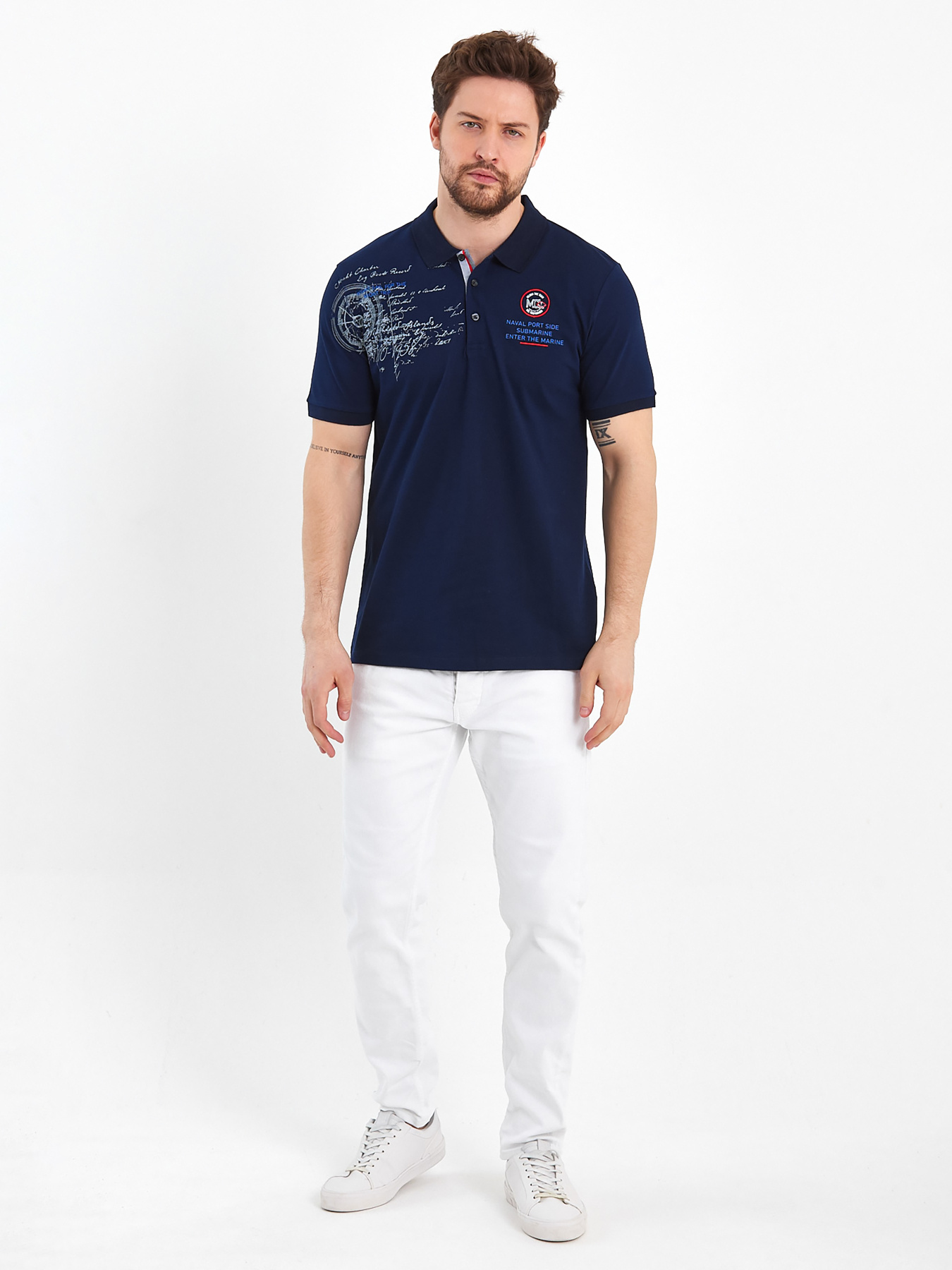 Футболки і поло Trend Collection модель TC8325DarkBlueFTBLK Фото