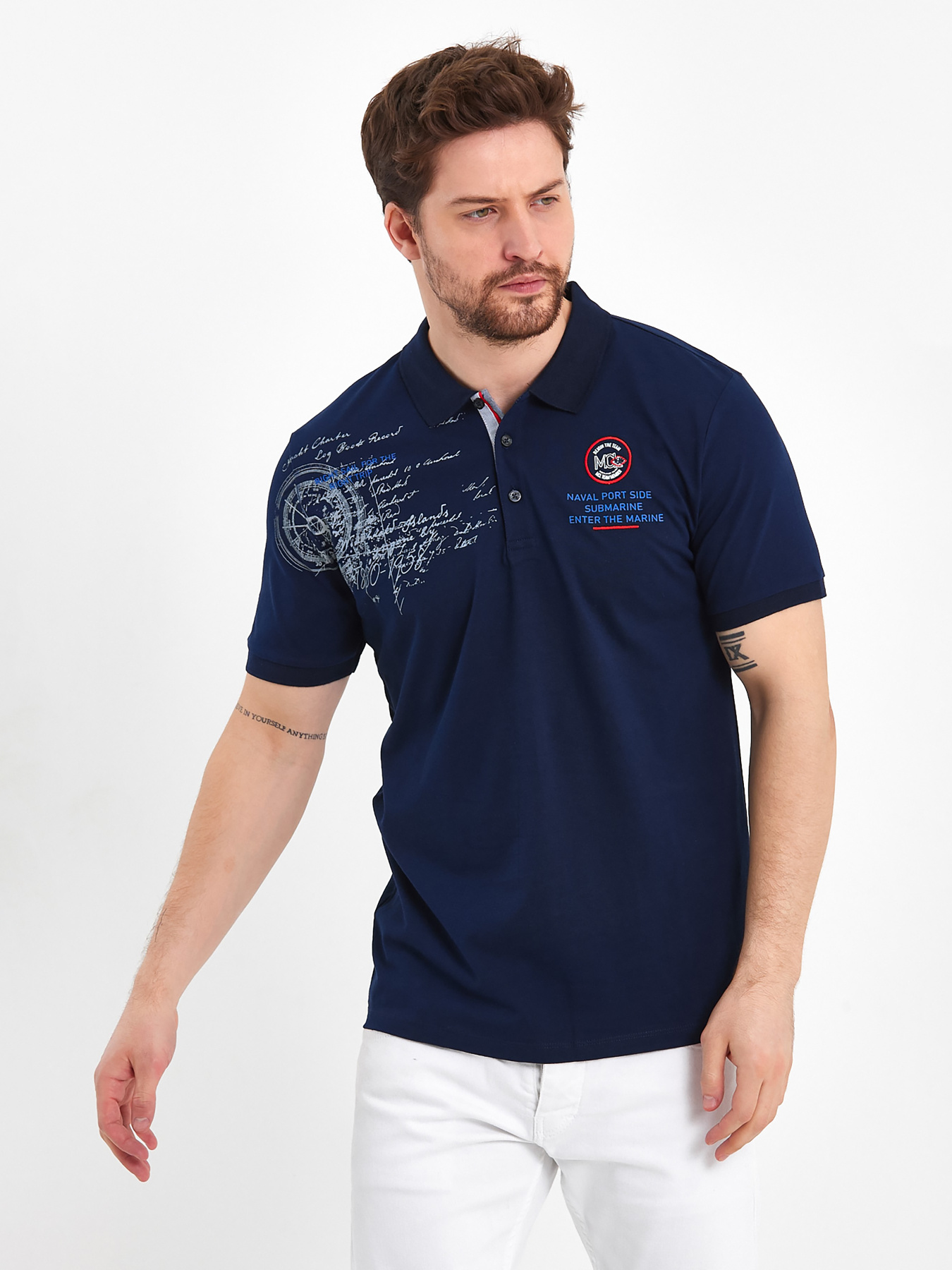Футболки і поло Trend Collection модель TC8325DarkBlueFTBLK Фото