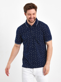 Футболки и поло Trend Collection модель TC8322DarkBlueFTBLK Фото