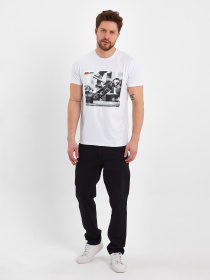 Футболки и поло Trend Collection модель TC8295WhiteFTBLK Фото