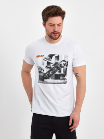 Футболки и поло Trend Collection модель TC8295WhiteFTBLK Фото