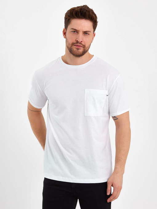 Футболки и поло Trend Collection модель TC8093WhiteFTBLK Фото