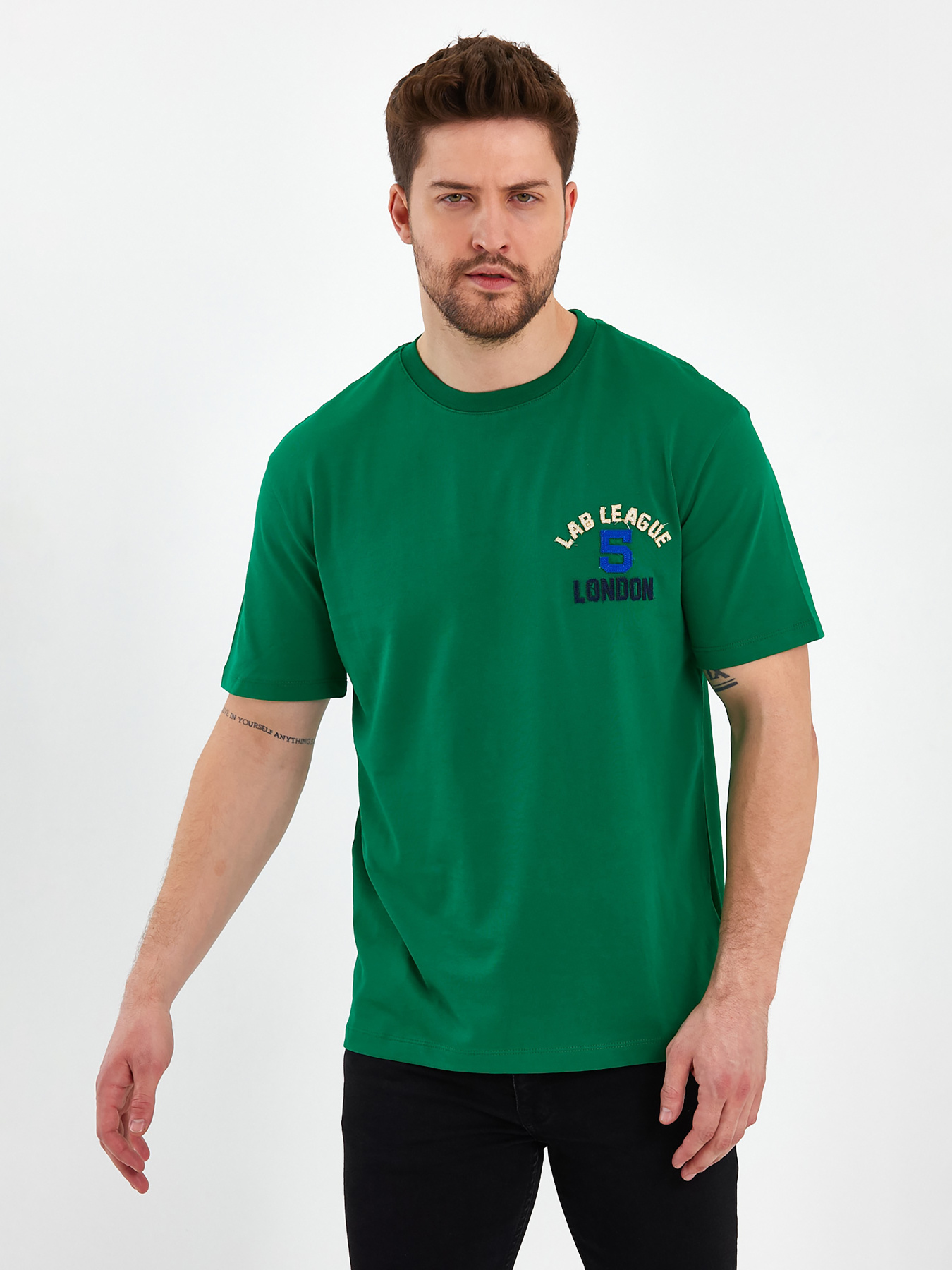 Футболки і поло Trend Collection модель TC8092GreenFTBLK Фото
