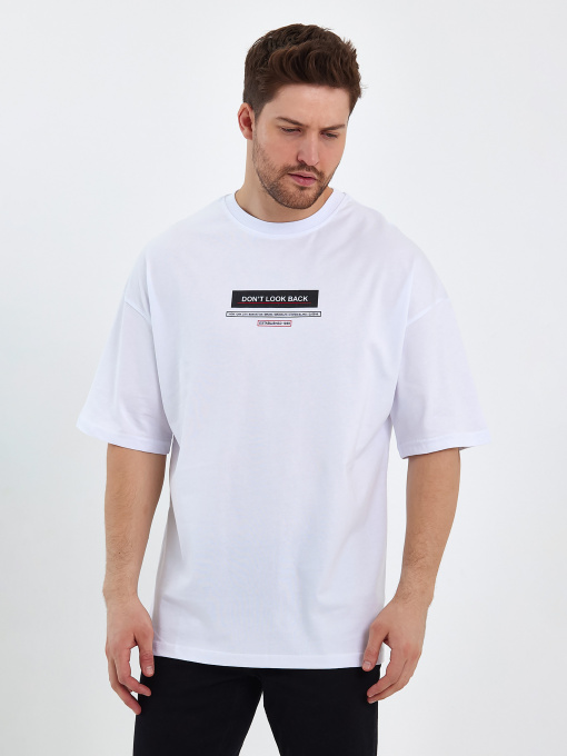 Футболки и поло Trend Collection модель TC7920WhiteFTBLK Фото