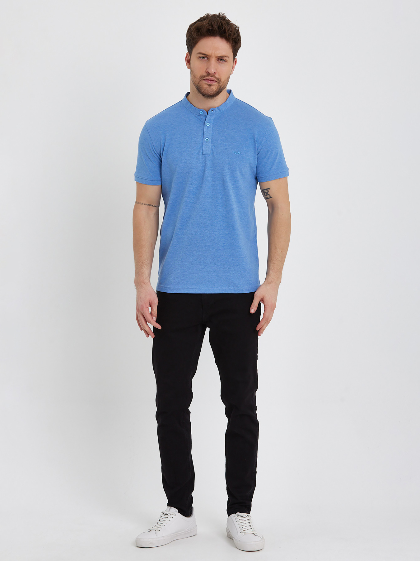 Футболки и поло Trend Collection модель TC7770LightBlueFTBLK Фото