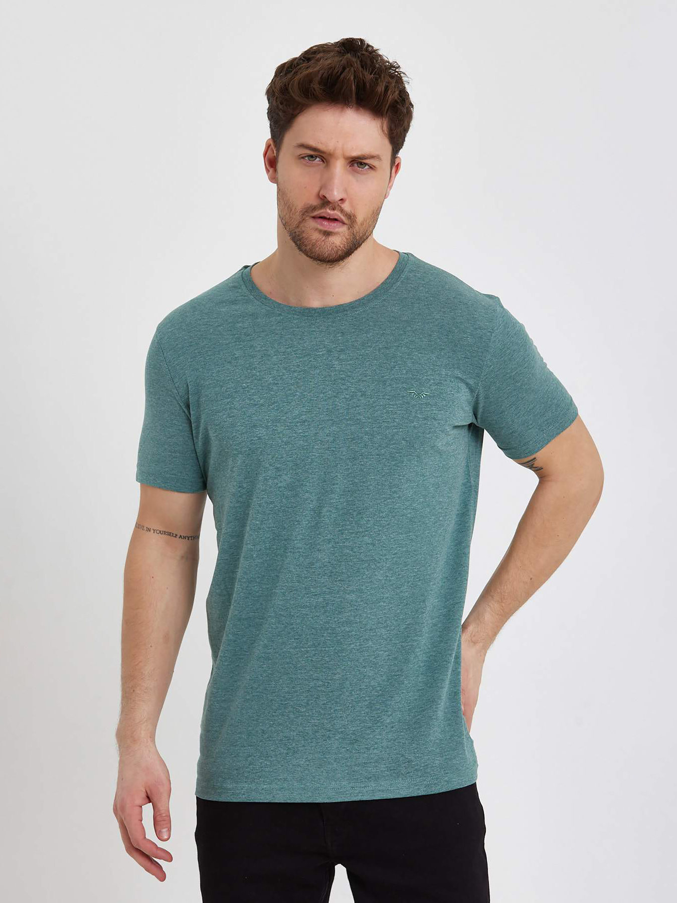 Футболки и поло Trend Collection модель TC7655GreenFTBLK Фото