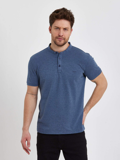 Футболки и поло Trend Collection модель TC7651BlueFTBLK Фото
