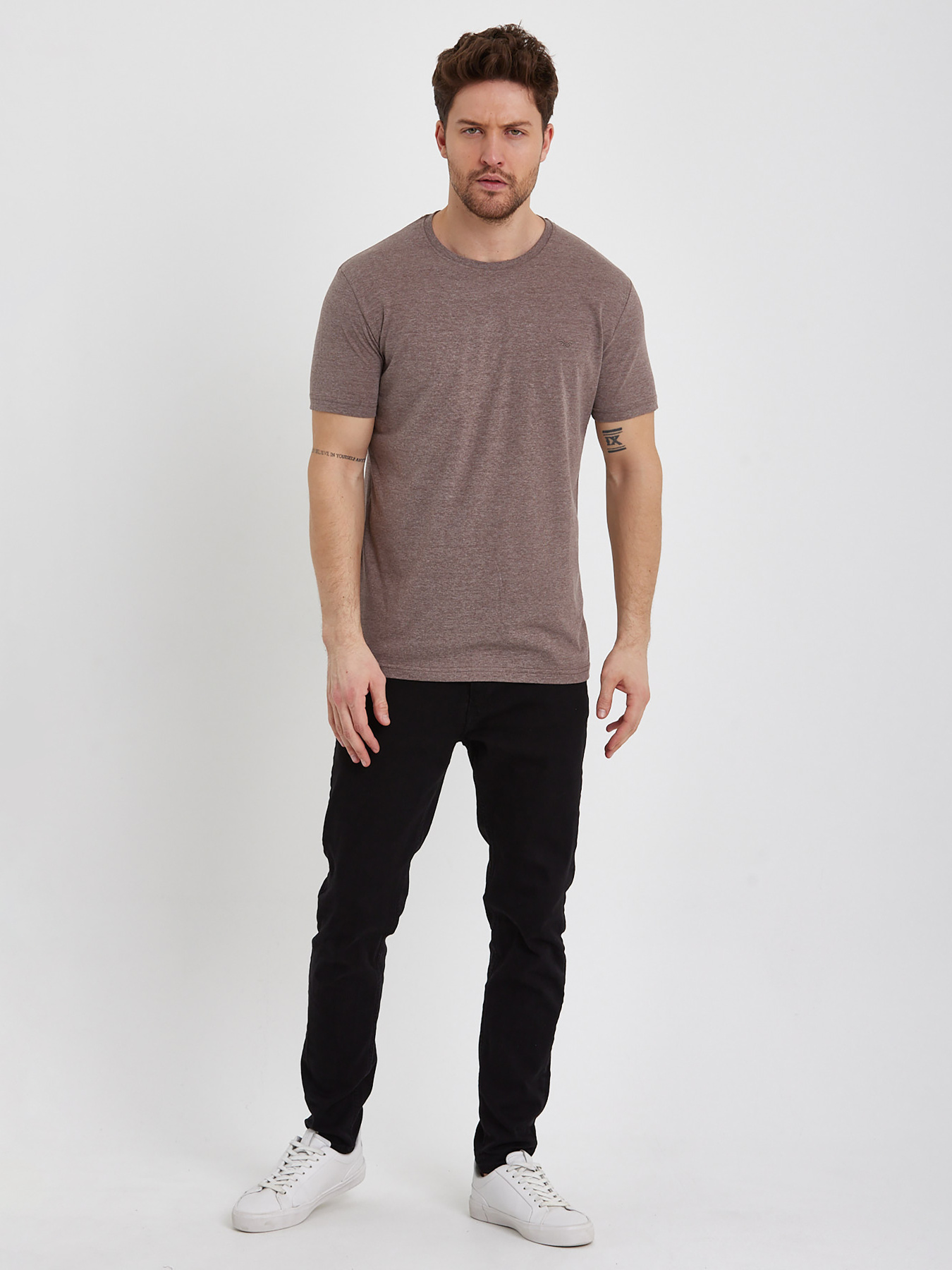 Футболки и поло Trend Collection модель TC7609BrownFTBLK Фото