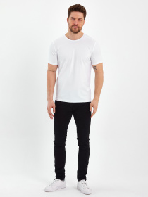 Футболки и поло Trend Collection модель TC7553WhiteFTBLK Фото