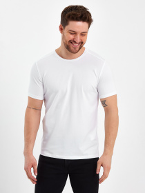 Футболки и поло Trend Collection модель TC7553WhiteFTBLK Фото