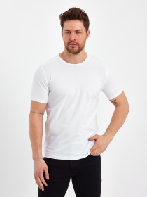 Футболки и поло Trend Collection модель TC7553WhiteFTBLK Фото