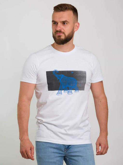Футболки и поло Trend Collection модель TC6523WhiteFTBLK Фото
