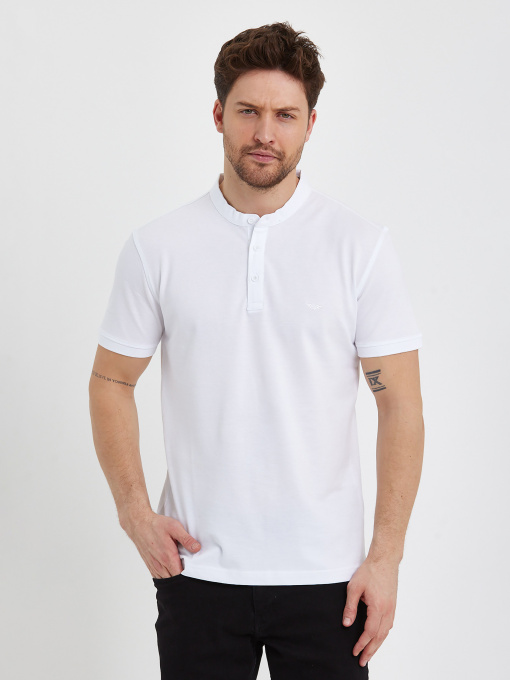 Футболки и поло Trend Collection модель TC6064WhiteFTBLK Фото