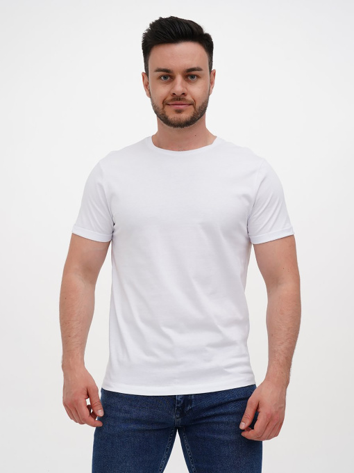 Футболки и поло Trend Collection модель TC3663WhiteFTBLK Фото