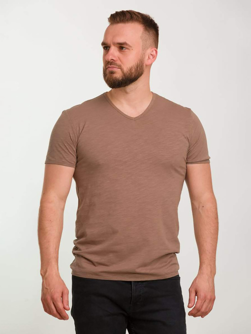 Футболки и поло Trend Collection модель TC3481BrownFTBLK Фото
