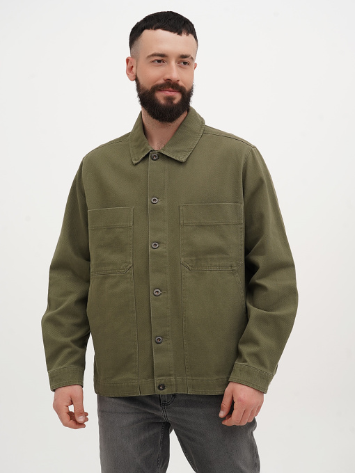 Куртки и дубленки Mustang Jeans Daniel Twill JK модель 1013500 Фото